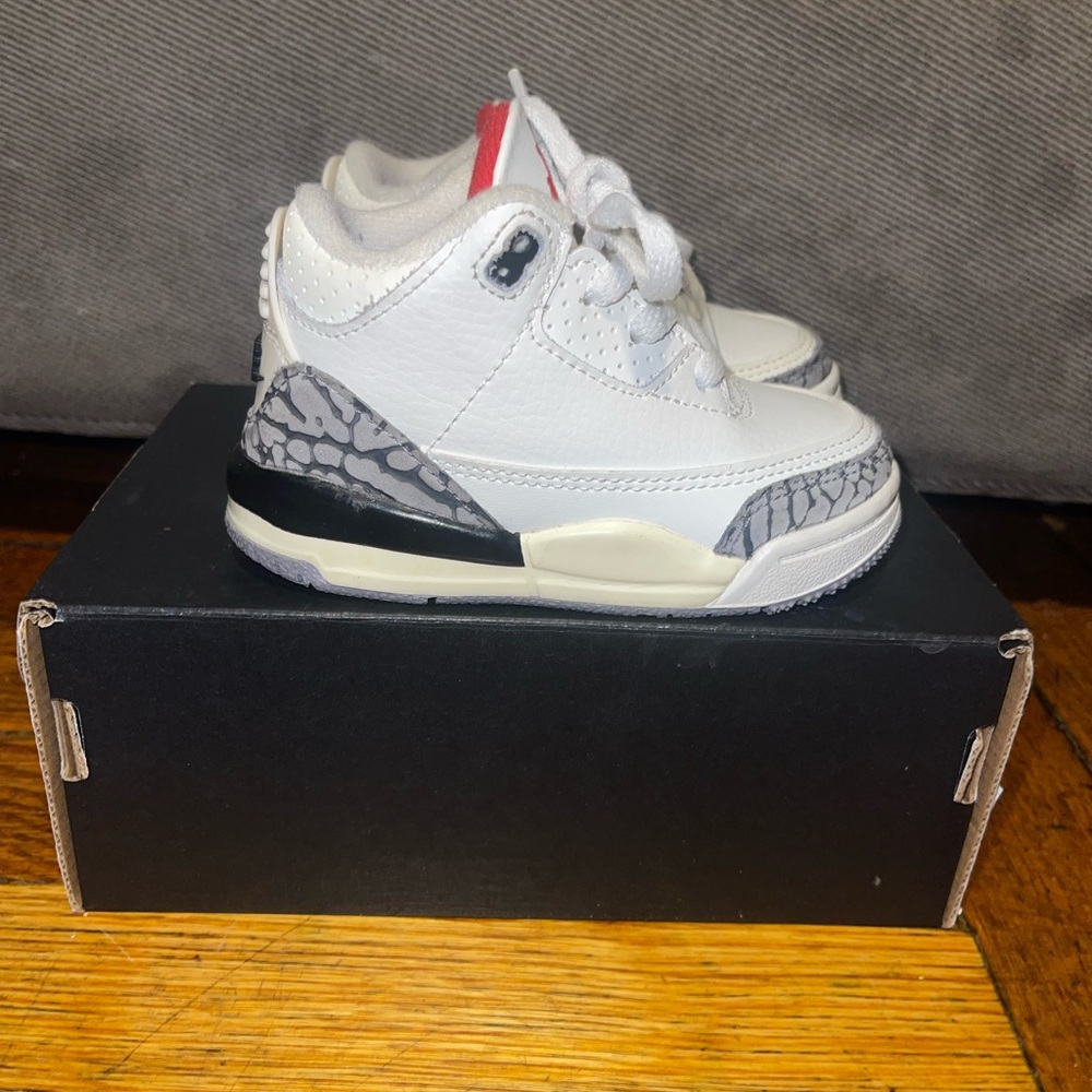 Jordan 3 “White Cement” Toddler 5c